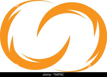 Infinity logo and symbol vector Stock Vector