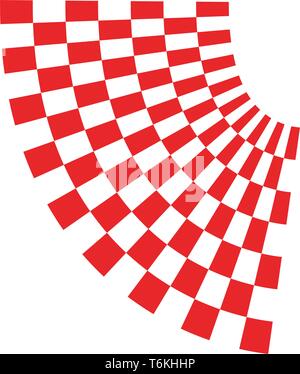 flag template logo and symbol vector Stock Vector