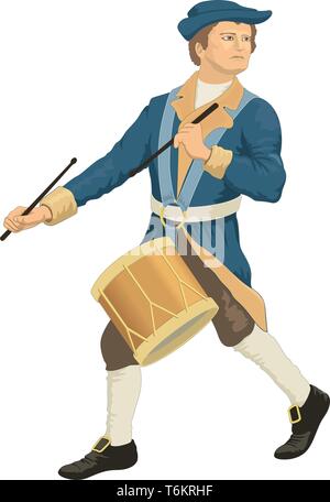 Yankee Doodle Vector Illustration Stock Vector