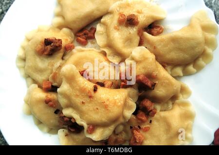 Polish dumplings Stock Photo