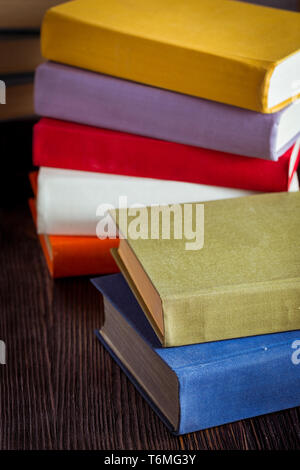 Open book in vintage light tone color Stock Photo