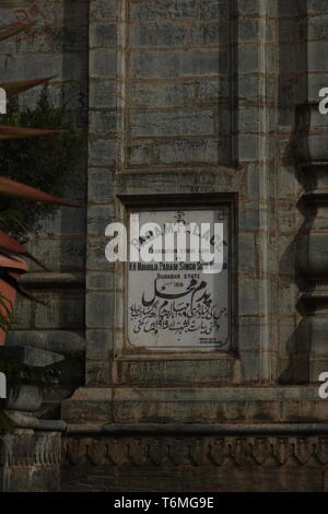 Bushahr Dynasty's Historic Padam Palace in Rampur,Shimla, Built by Padam Singh Stock Photo