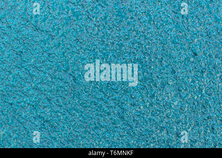 Texture of wall Blue made from cement at clean and simple for background Stock Photo
