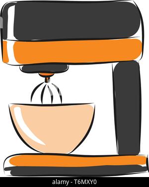 Table mixer illustration vector on white background Stock Vector