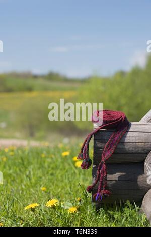 Belt of the national costume Stock Photo