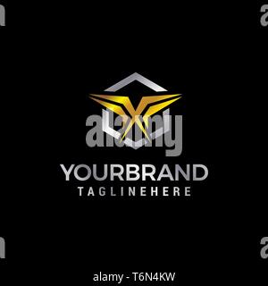 gold metal S alphabet letter logo icon design for business and company ...