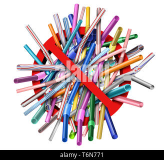 https://l450v.alamy.com/450v/t6n771/plastic-straws-ban-as-a-pollution-recycling-of-plastics-and-eliminating-garbage-as-a-restaurant-straw-environmental-concept-as-a-3d-illustration-t6n771.jpg