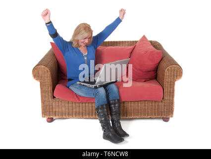 Surprised woman Stock Photo