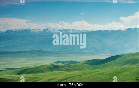 Suusamyr Valley Stock Photo