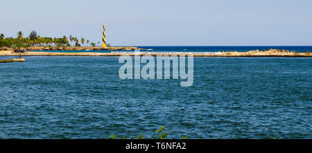 View of the port of Santo Domingo Dominican Republic from Juan Baron ...