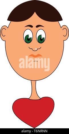Funny Cartoon Face Of Man With The Eyes Forehead And Hair Royalty Free  SVG Cliparts Vectors And Stock Illustration Image 49489844