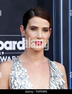 Las Vegas, NV, USA. 1st May, 2019. Cobie Smulders at arrivals for 2019 Billboard Music Awards - Arrivals 4, MGM Grand Garden Arena, Las Vegas, NV May 1, 2019. Credit: JA/Everett Collection/Alamy Live News Stock Photo