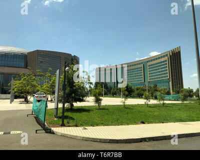 The African Union Headquarters in Addis Ababa, Ethiopia. Stock Photo