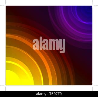 Colourful abstract background made from circles Stock Vector