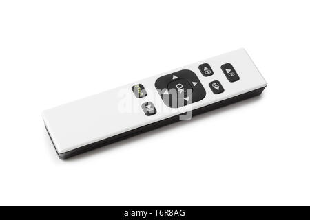 Remote control of windows cleaning robot Stock Photo