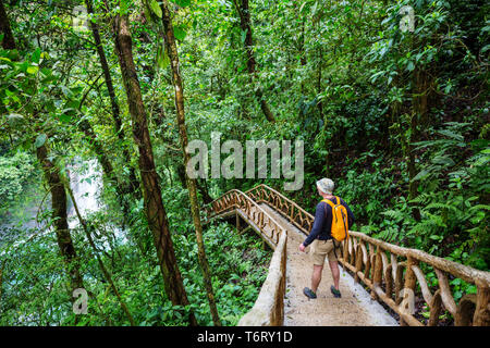 Hike in Costa Rica Stock Photo