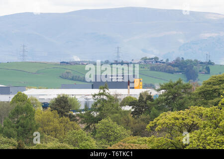 Wardpark Film and Television Studios - used to film the Outlander tv series - Cumbernauld, North Lanarkshire, Scotland, UK Stock Photo
