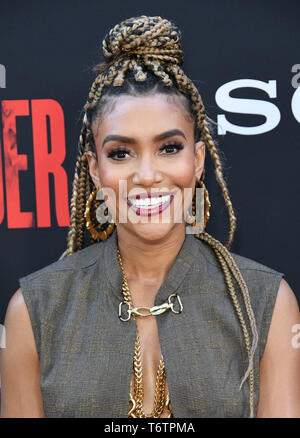 May 1, 2019 - Hollywood, California, U.S. - 01 May 2019 - Hollywood, California - Annie Ilonzeh. ''The Intruder'' Los Angeles Premiere held at Arclight Hollywood . Photo Credit: Birdie Thompson/AdMedia (Credit Image: © Birdie Thompson/AdMedia via ZUMA Wire) Stock Photo