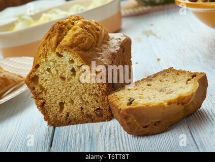 Welsh Bara brith Stock Photo