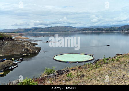 Around the Magat Dam located in the Cagayan city, Isabela, Philippines Stock Photo