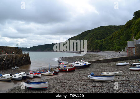 Timeless Clovelly, North Devon, United Kingdom Stock Photo