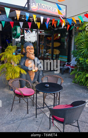 Monkey bar, Phet Kasem Road, Khao Lak, Thailand Stock Photo