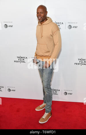 Keenen Ivory Wayans attends the Tribeca TV 'In Living Color' 25th anniversary reunion during the 2019 Tribeca Film Festival at Spring Studios on April Stock Photo