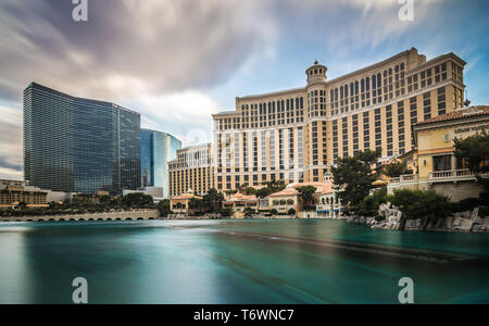 hotels and city skyline in las vegas nevada