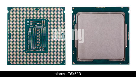 computer processor 9th generation Stock Photo