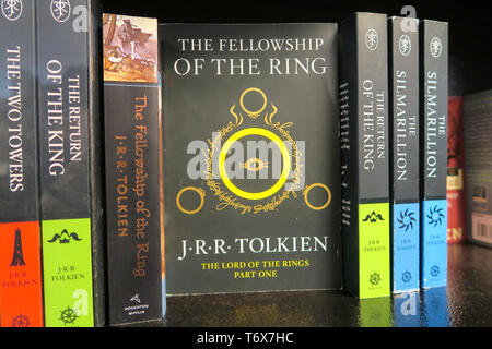 Barnes Noble Booksellers Book Display Nyc Usa Stock Photo