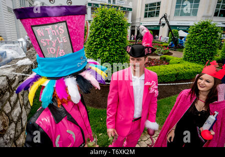 Louisville, KY, USA. 3rd June, 2019. May 3, 2019 : Scenes from Kentucky Oaks Day at Churchill Downs on May 3, 2019 in Louisville, Kentucky. Scott Serio/Eclipse Sportswire/CSM/Alamy Live News Stock Photo