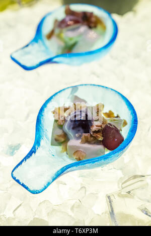 Salad canape Stock Photo