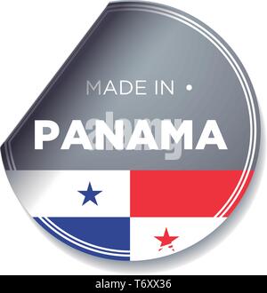 MADE IN PANAMA Stock Vector