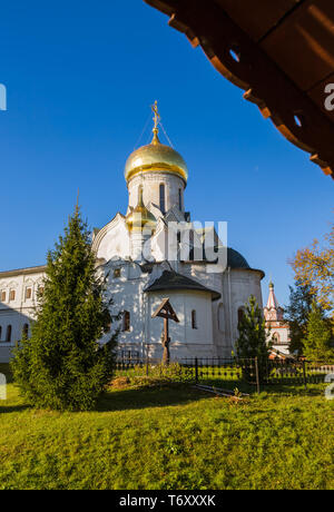 Savvino-Storozhevsky Monastery in Zvenigorod - Moscow region - Russia Stock Photo