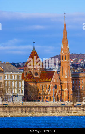 Reformed Church in Budapest Hungary Stock Photo