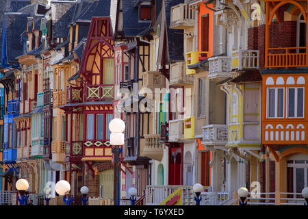 Art Nouveau, Mers les Bains, Picardy, France Stock Photo