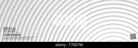 The abstract gradient gray color circle background. Stock Vector
