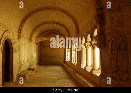 Abbey Montmajour, Arles, France Stock Photo