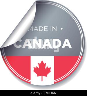 MADE IN CANADA Stock Vector