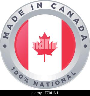 MADE IN CANADA Stock Vector