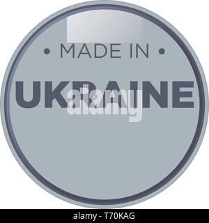 MADE IN UKRAINE Stock Vector