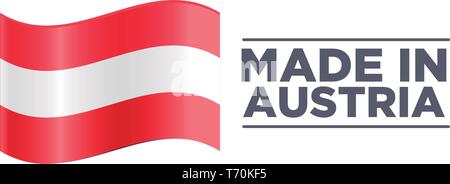 MADE IN AUSTRIA Stock Vector