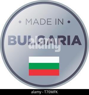 MADE IN BULGARIA Stock Vector