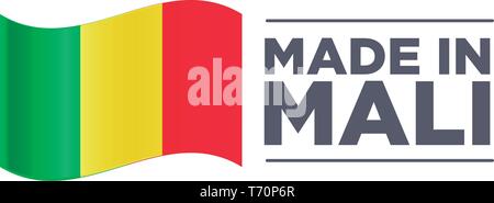 MADE IN MALI Stock Vector