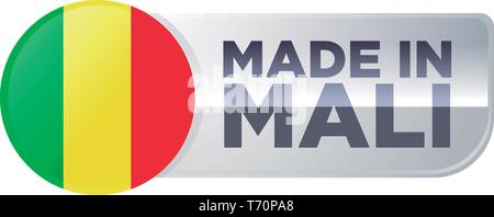 MADE IN MALI Stock Vector