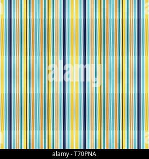 seamless vertical lines wallpaper pattern with light gray, teal blue and pastel orange colors. can be used for wallpaper, wrapping paper or fasion gar Stock Photo