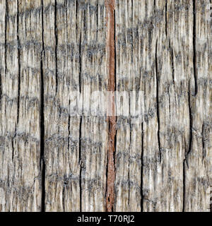 Backgrounds and textures: rough weathered wooden plank texture, exterior wall or floor or roof of rustic building Stock Photo