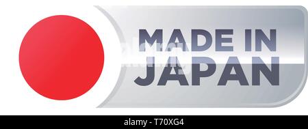 MADE IN JAPAN Stock Vector