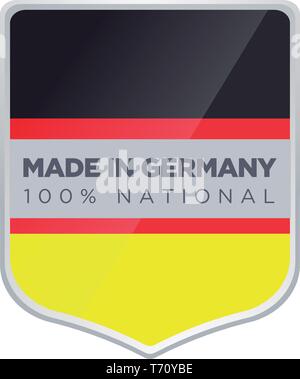 MADE IN GERMANY Stock Vector