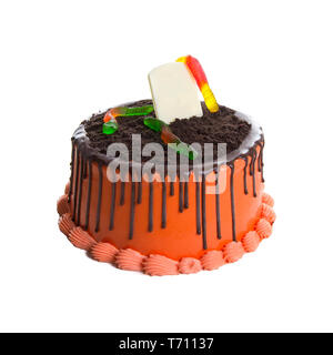 cake or cake for holidays on a background Stock Photo